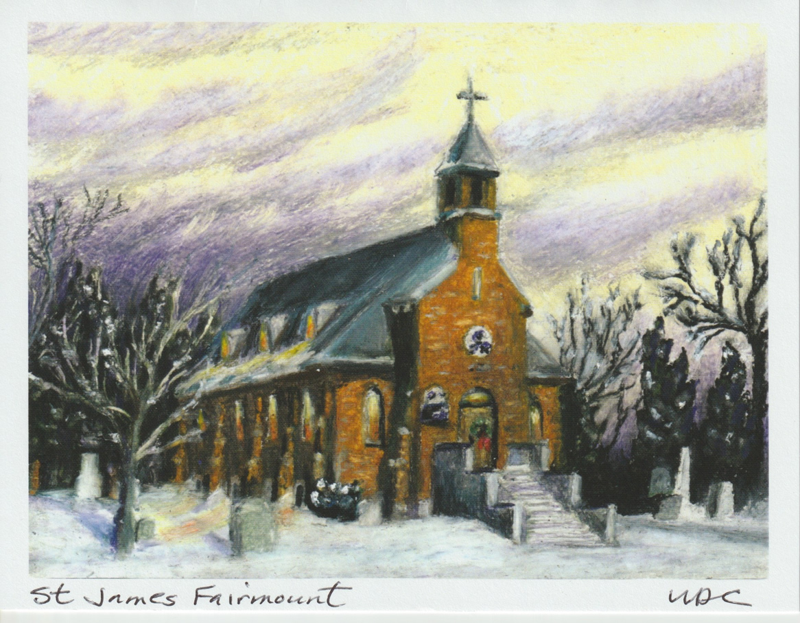 Bill's painting of St. James